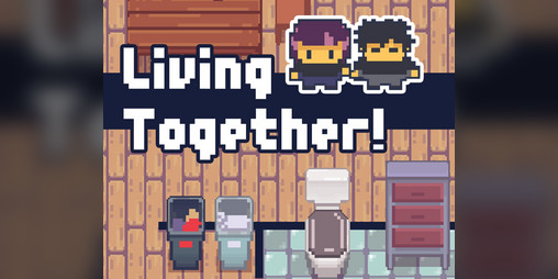 Cover image for Living together!