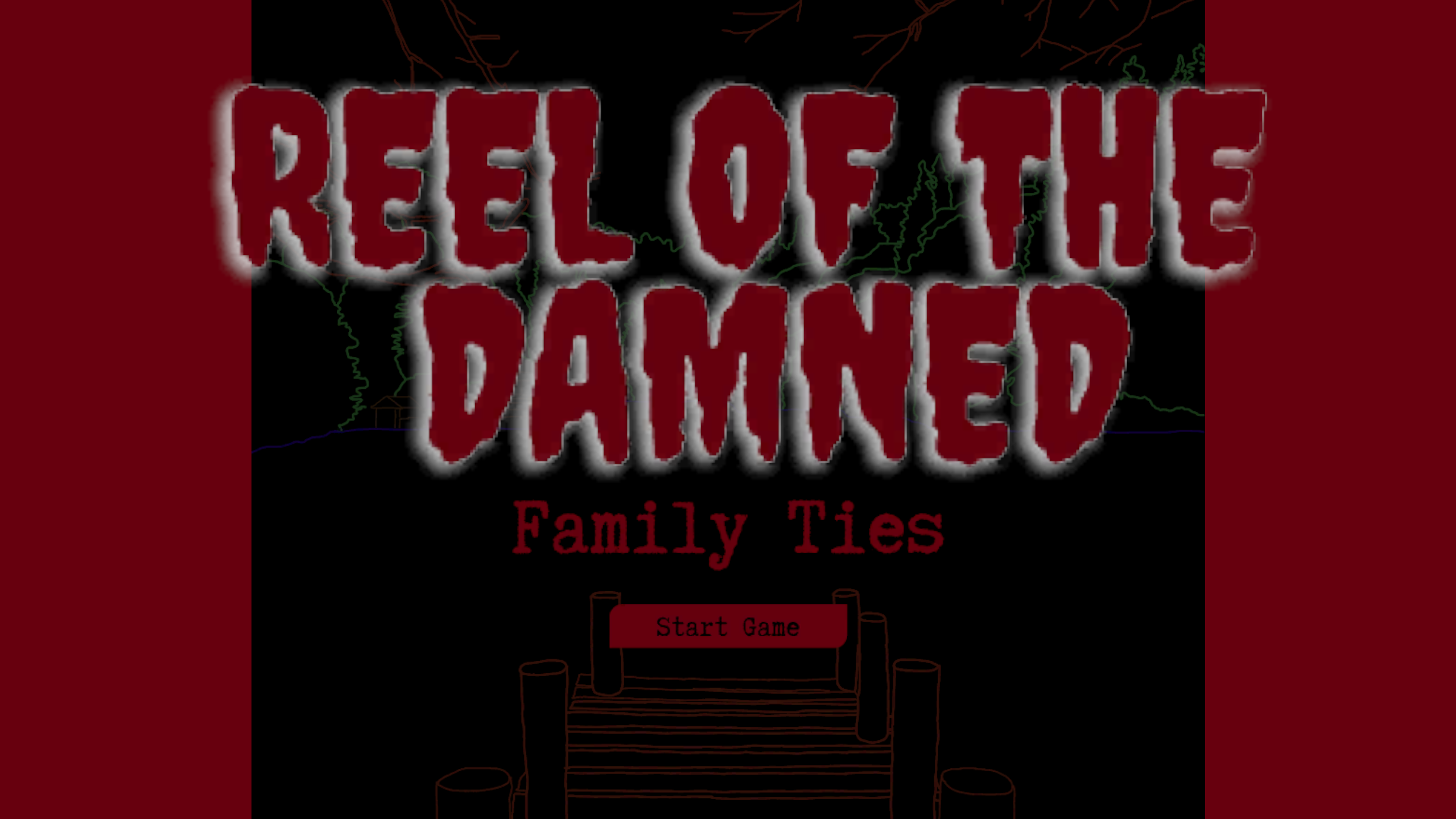 Cover image for REEL OF THE DAMNED: FAMILY TIES