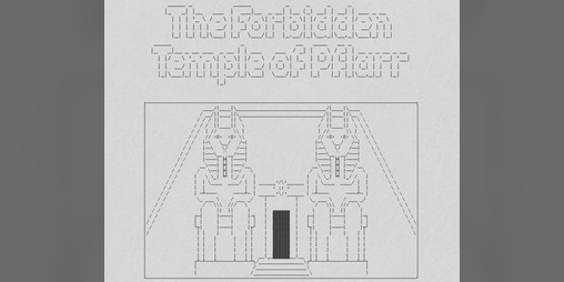 Cover image for The Forbidden Temple of Pflarr