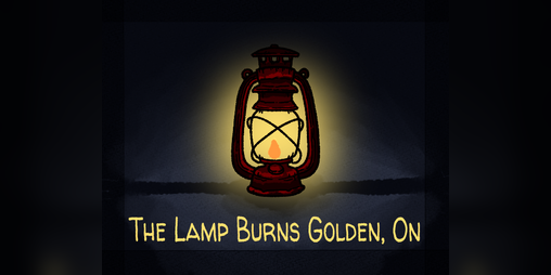 Cover image for The Lamp Burns Golden, On