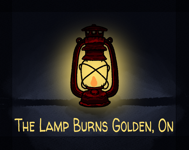 Cover image for The Lamp Burns Golden, On