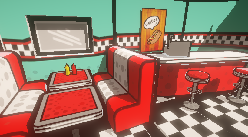 The diner asset pack