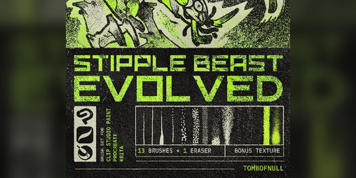 Cover image for STIPPLE BEAST EVOLVED | Brush Pack