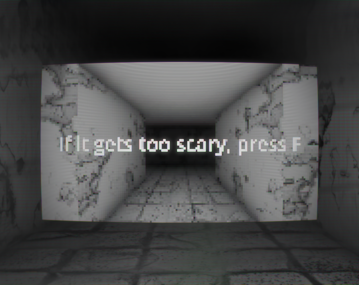Cover image for If it get's too scary, press F