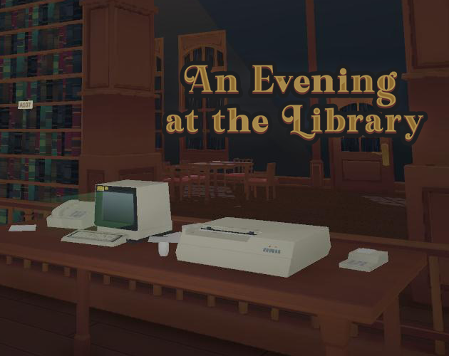 Cover image for An Evening at the Library