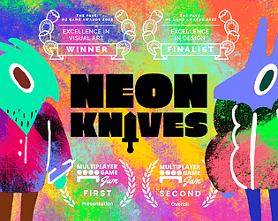 Unleash the power of neon in this action-packed ad