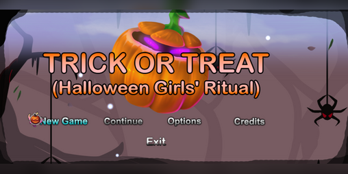Cover image for Trick Or Treat (Halloween girl's ritual)