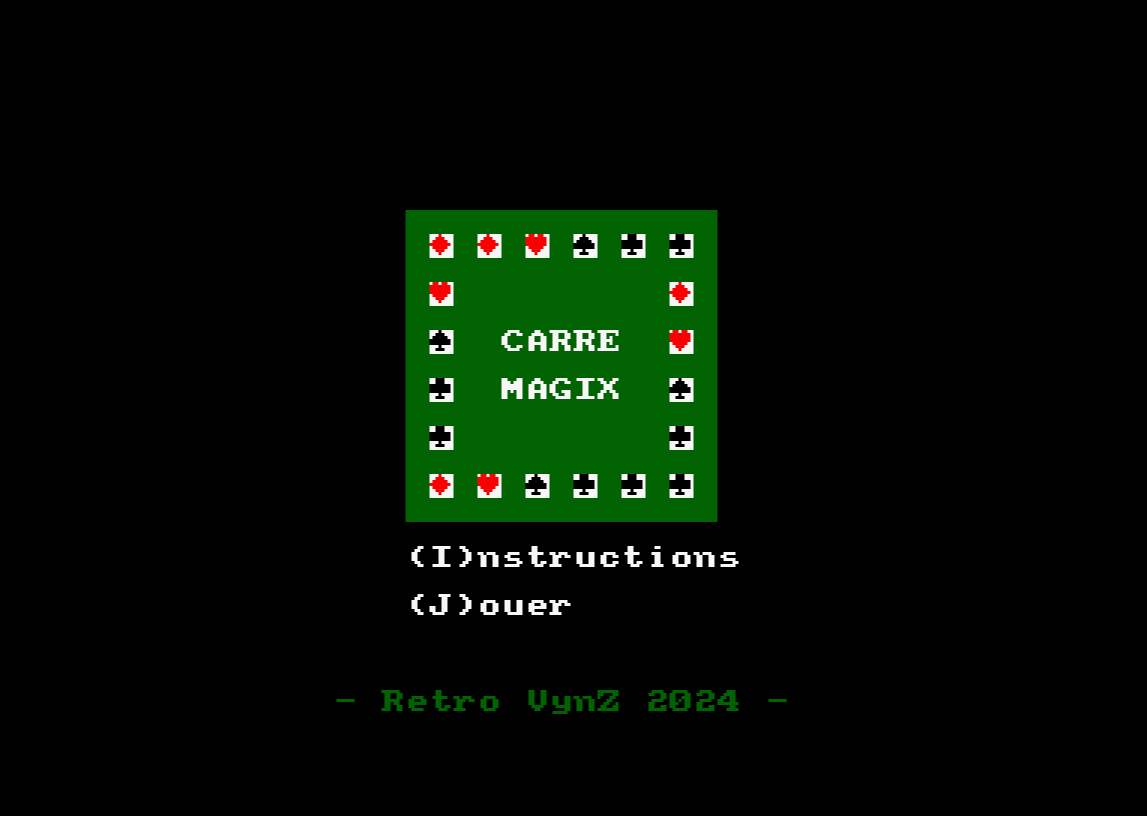 Cover image for Carré Magix (Amstrad CPC)