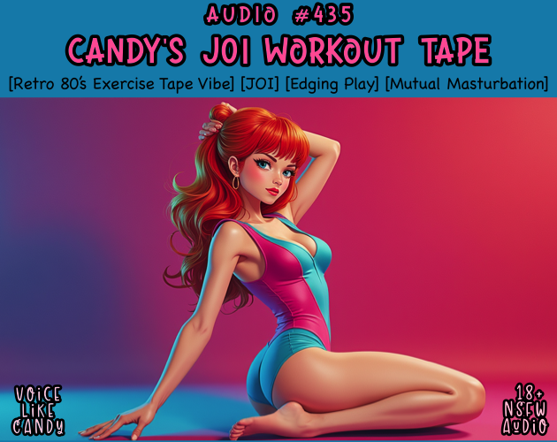 Audio #435 - Candy's JOI Workout Tape