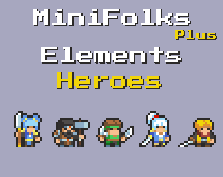 MiniFolks Plus Elements Heroes