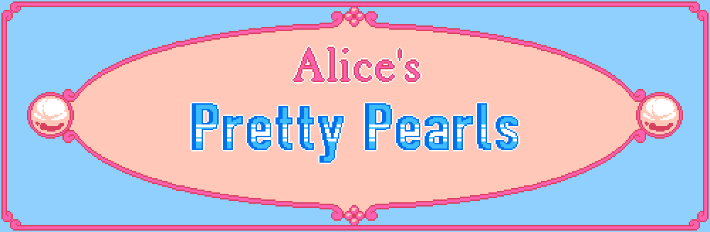 Alice's Pretty Pearls - Erotic Pixel Beauties