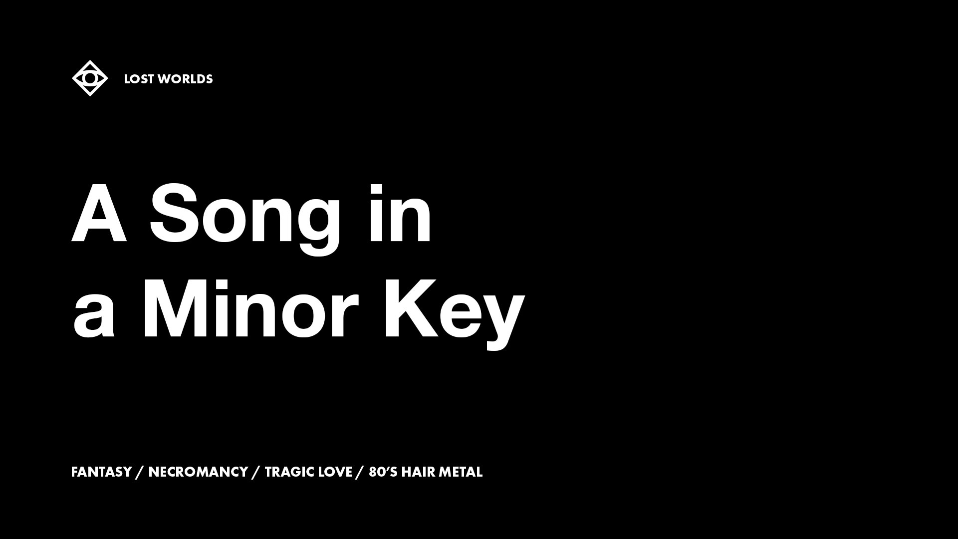 A Song in a Minor Key