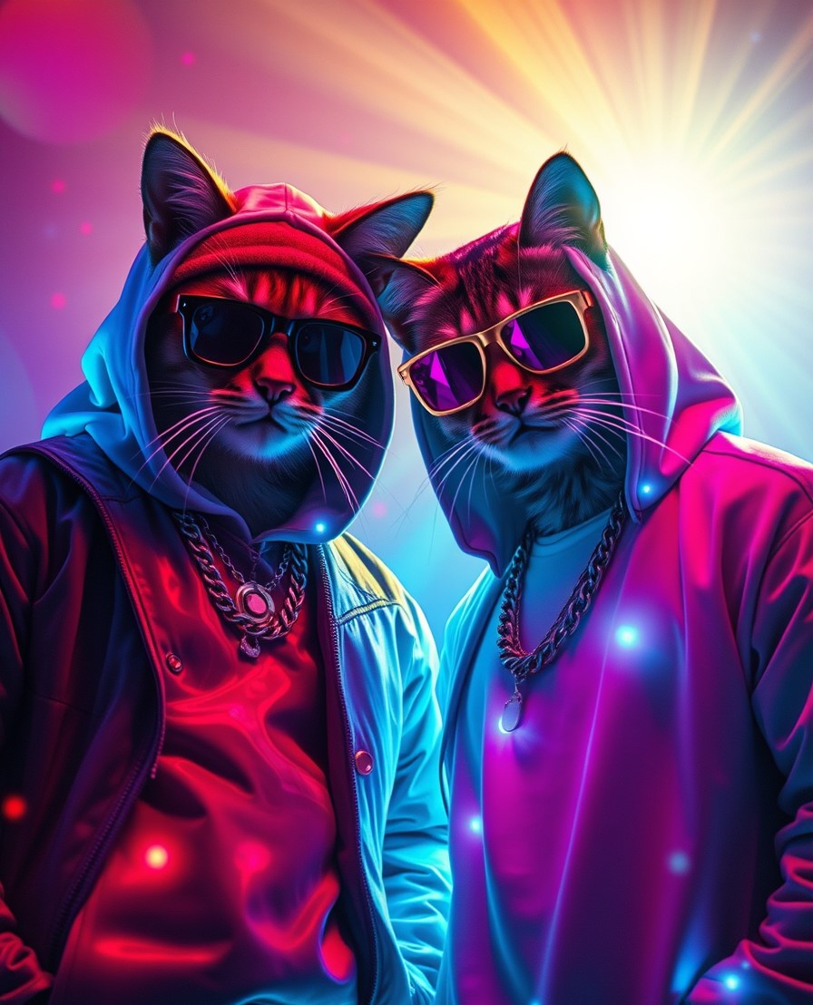 Cool Cats Dynamic Screen Saver