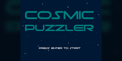 Cover image for Cosmic Puzzler