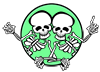 Dancing Skeletons