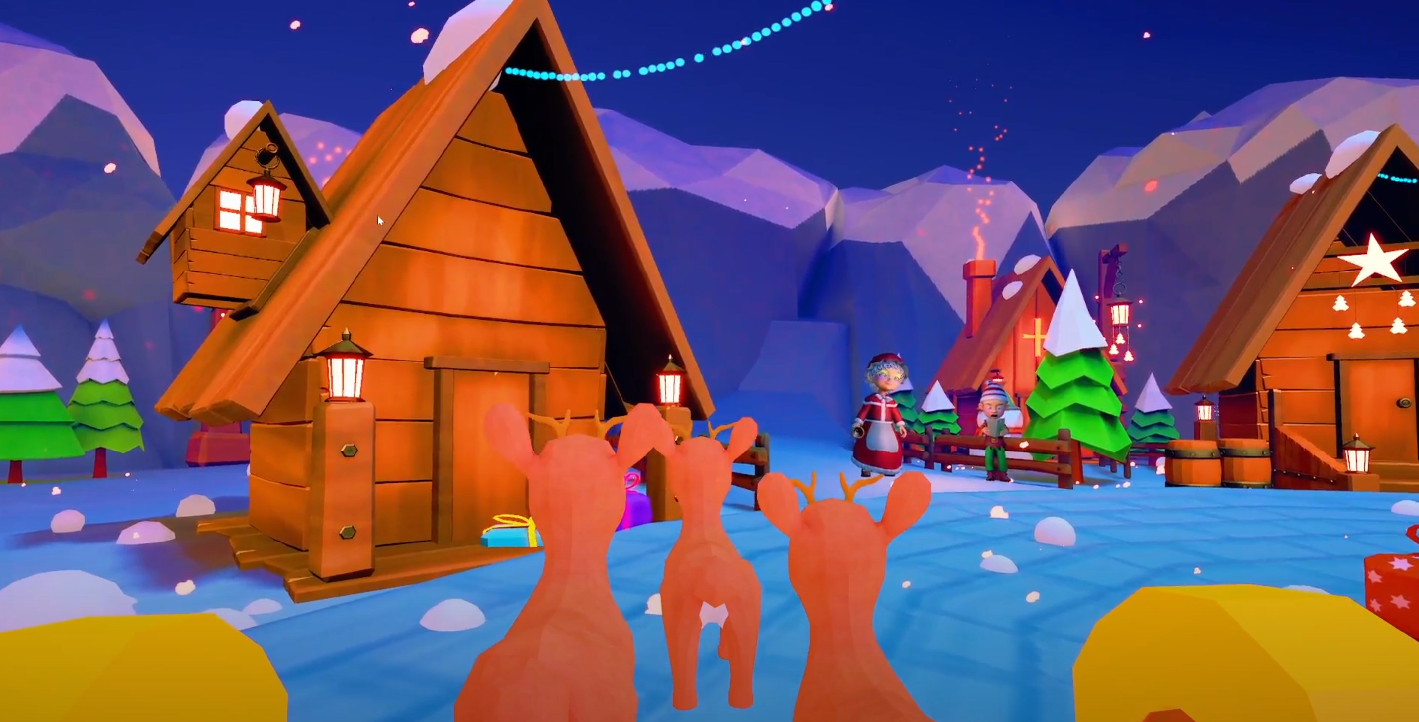 Christmas Flythrough VR