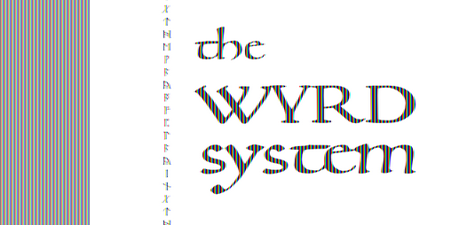 Cover image for The Wyrd System