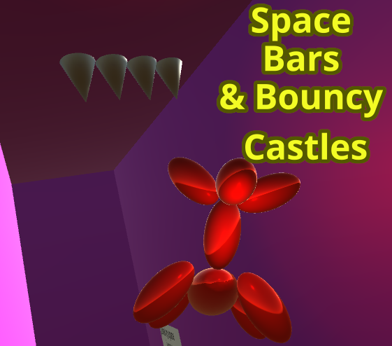 Cover image for Space Bars and Bouncy Castles