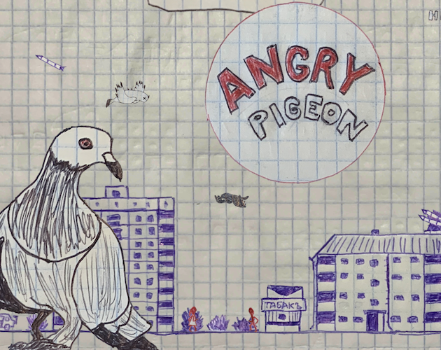 Cover image for Angry Pigeon