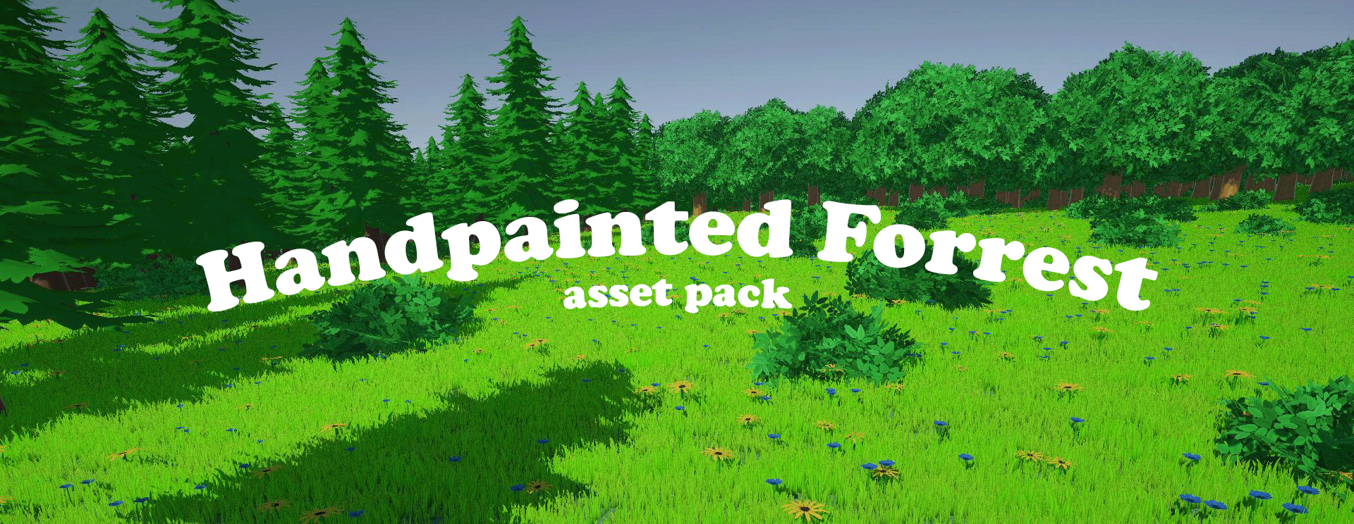 Handpainted Forest asset pack