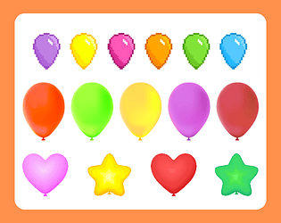 Top Game Assets Tagged Balloons And Icons - Itch.io