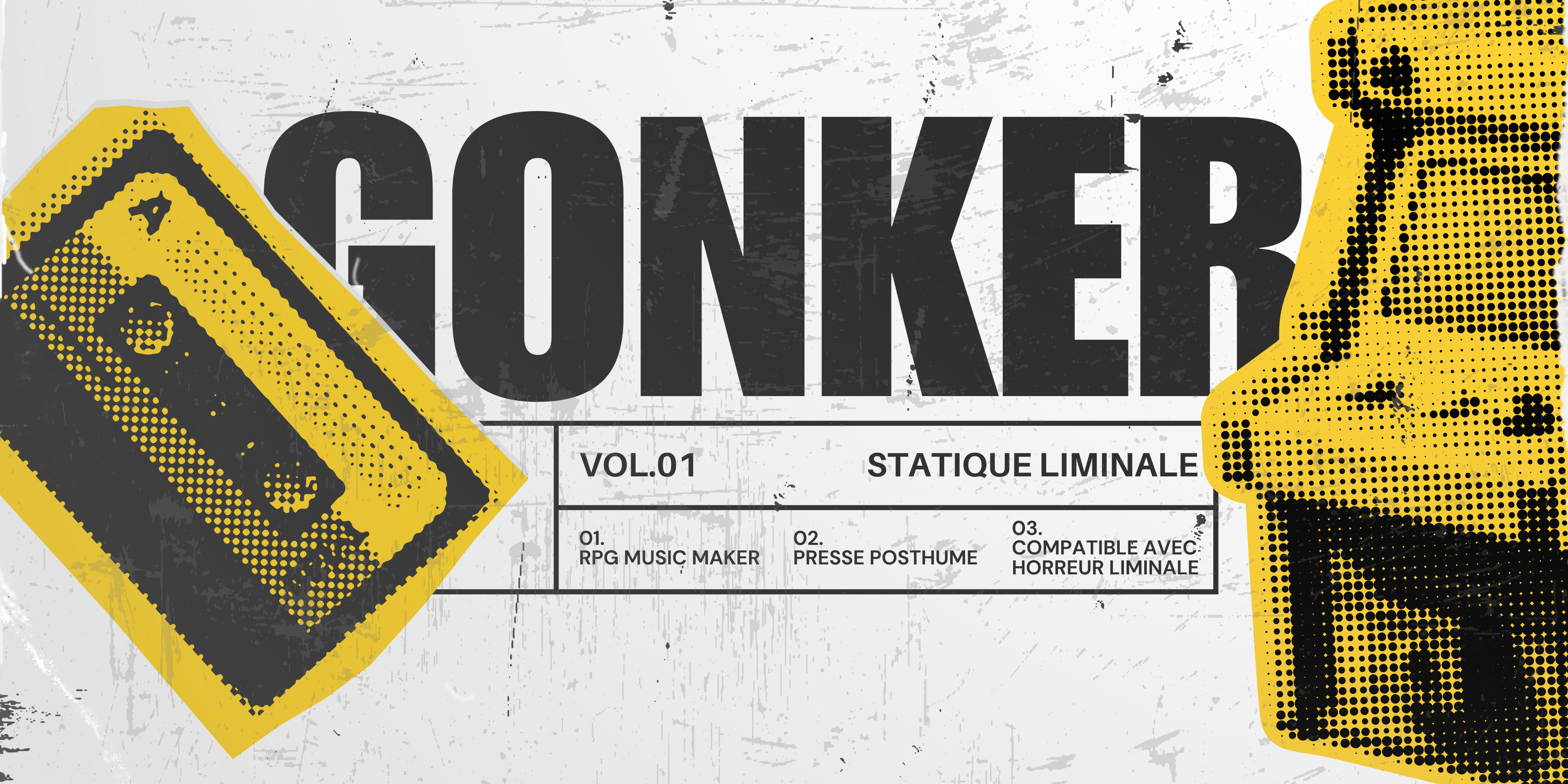 GONKER - Statique Liminale Volume 1 (Mystère)