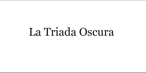 Cover image for La Triada Oscura