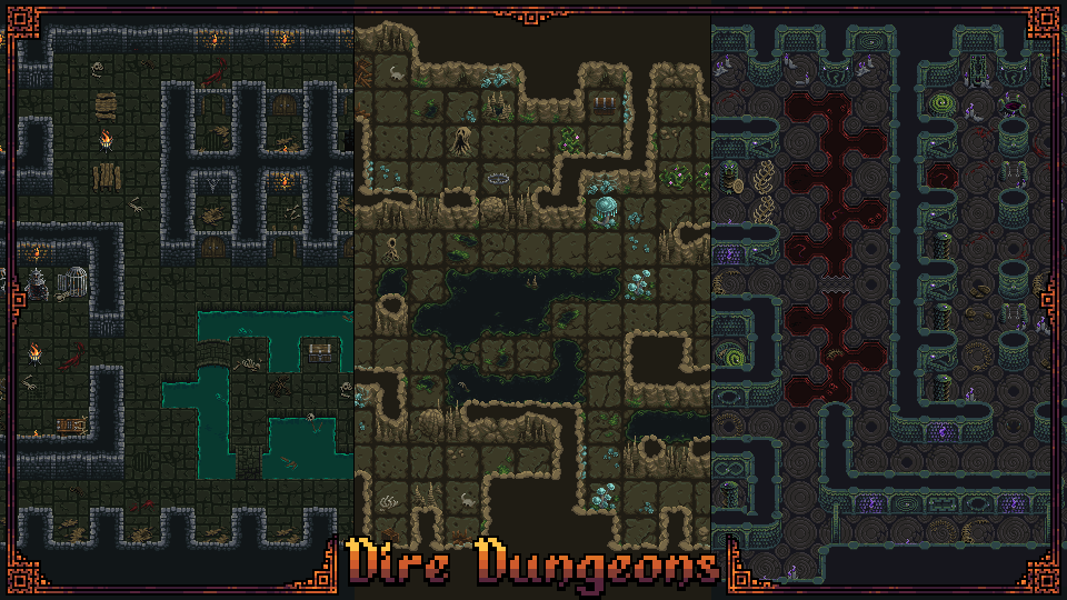 Dire Dungeon Environments