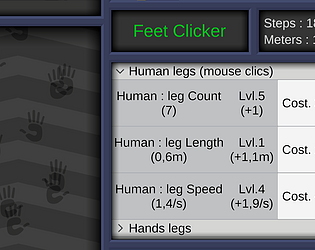Feet clicker