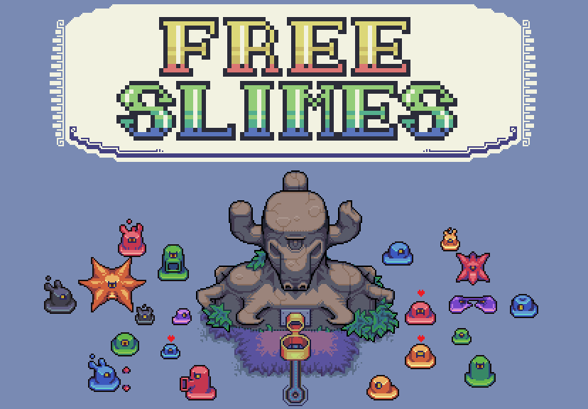 Aesthetic Enemies: Slimes (Free!) (Update 2.0)