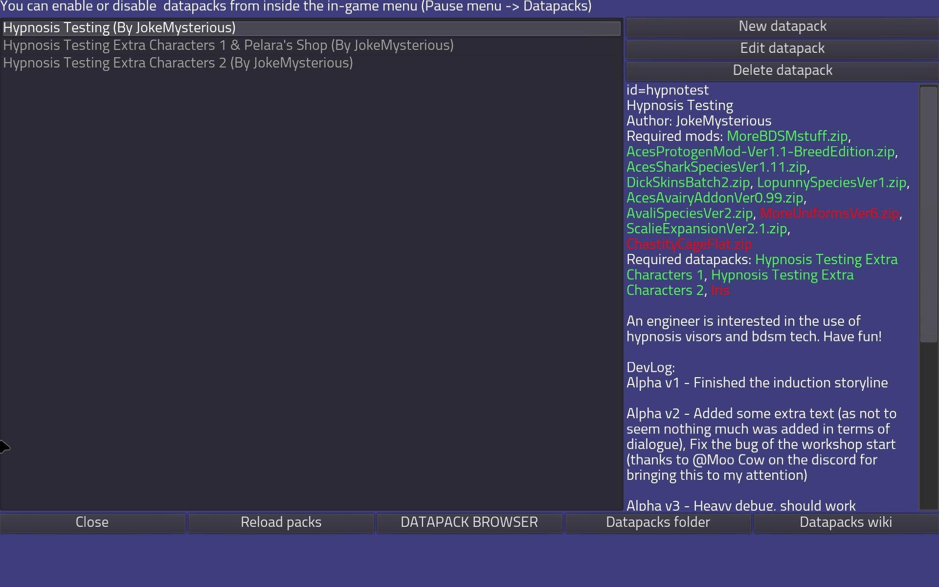 Comments 1537 to 1531 of 1537 Broken Dreams Correctional Center by