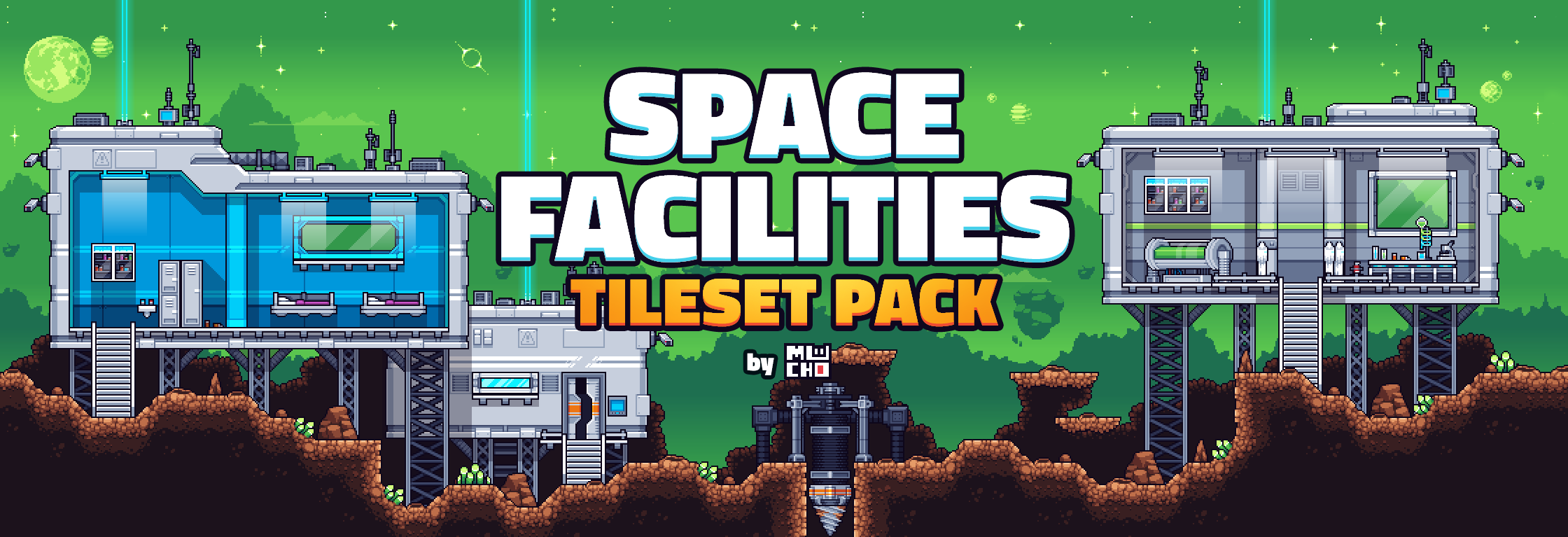 Space Facilities Tileset Pack