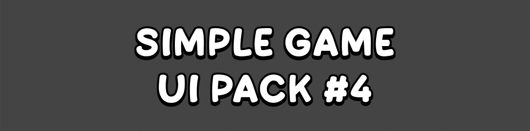 Simple Game UI Pack #4