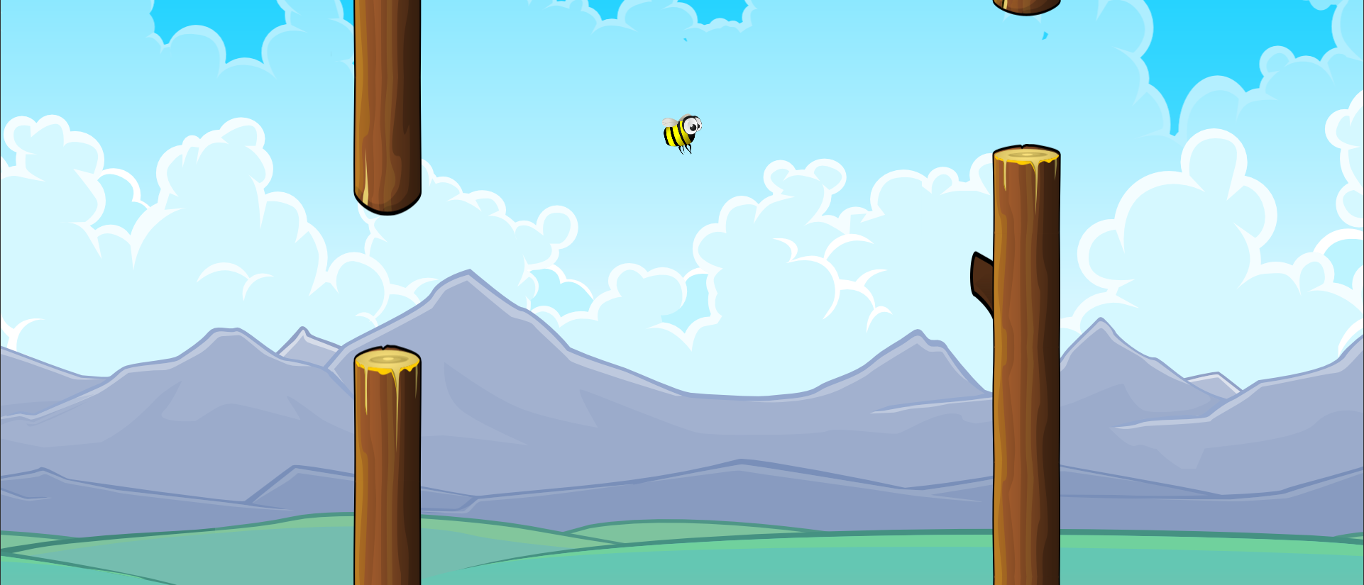 Buzzy Bee (Flappy Bird Clone)