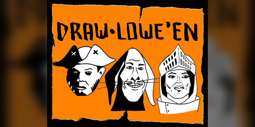 Cover image for Draw-lowe'en