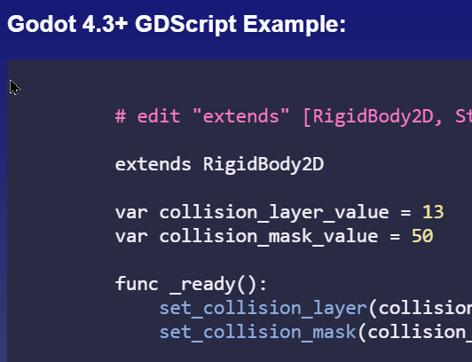 Code Sample