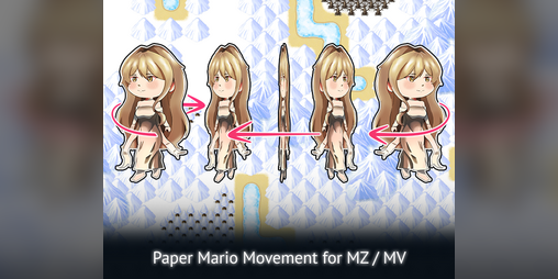 Cover image for Paper Mario Movement Plugin - RPG Maker MZ/MV