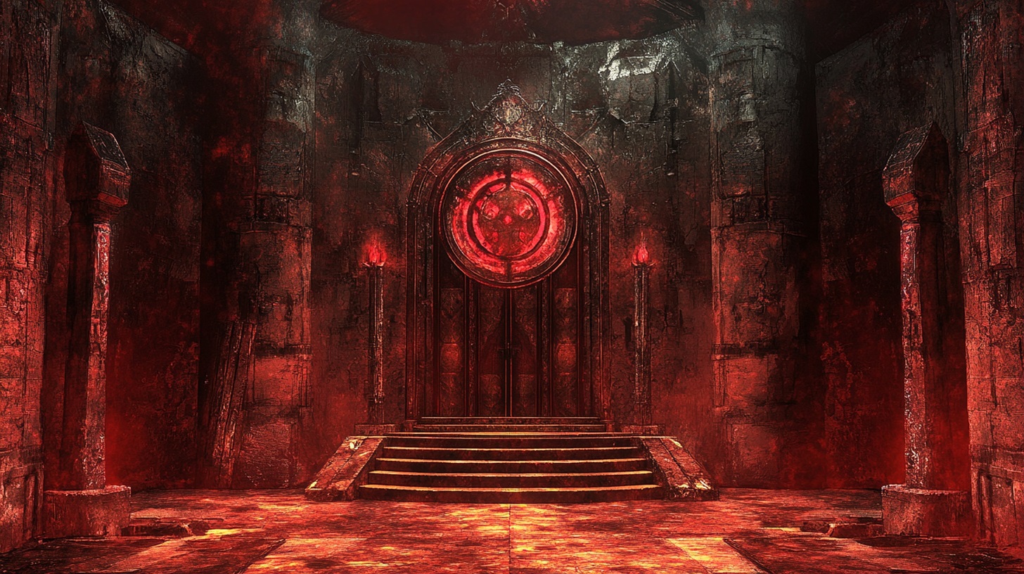 FREE HORROR RITUAL CHAMBER VN BACKGROUNDS