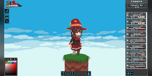 Cover image for 3D Pixel Character Creator