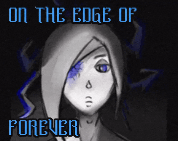 Cover image for ON THE EDGE OF FOREVER