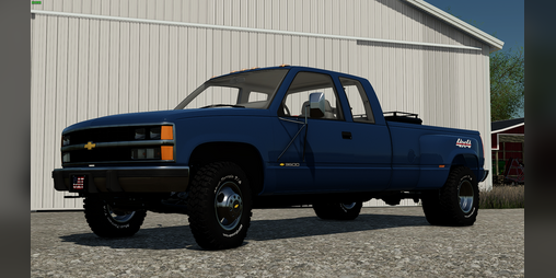 Cover image for FS22 Chevy 3500 extended cab