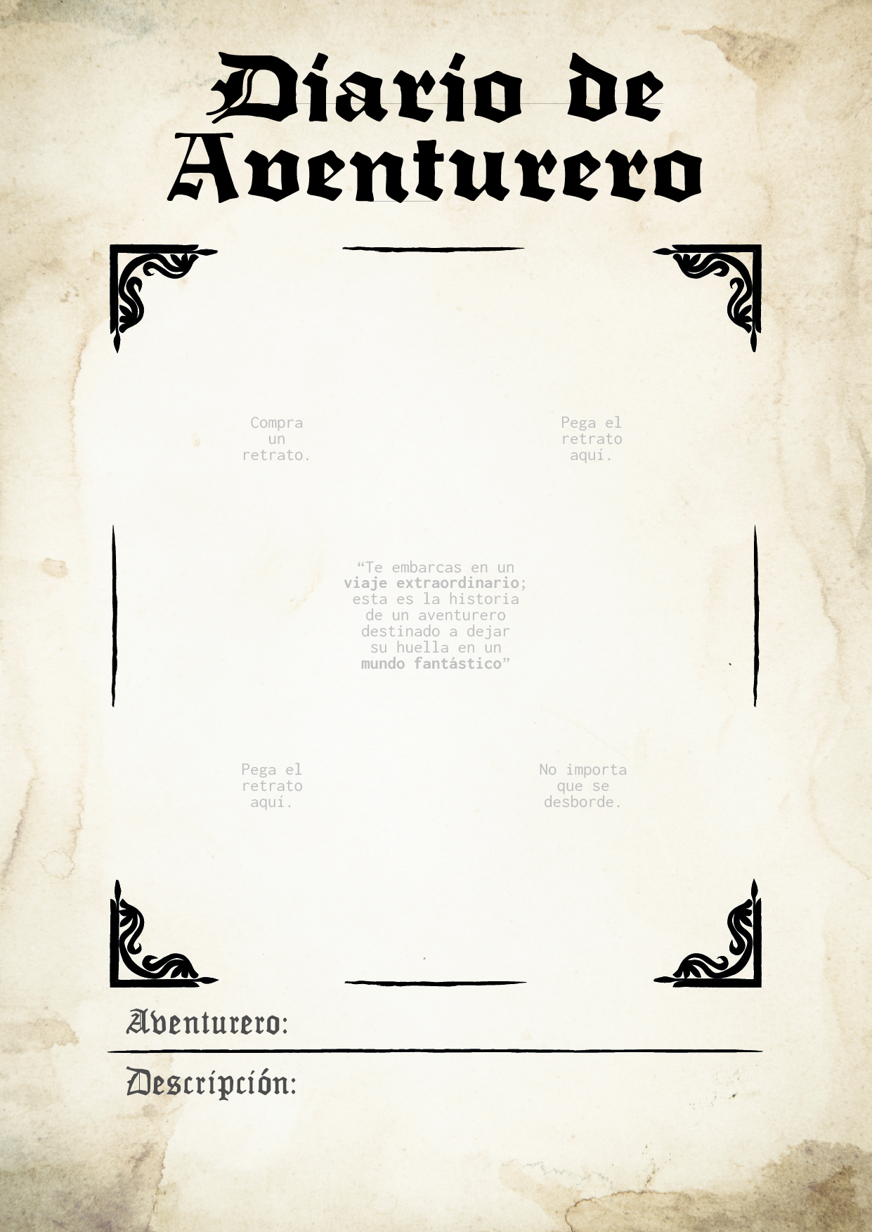 Cover image for Diario de aventurero