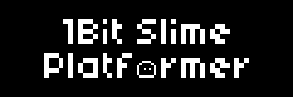 1Bit Slime Platformer