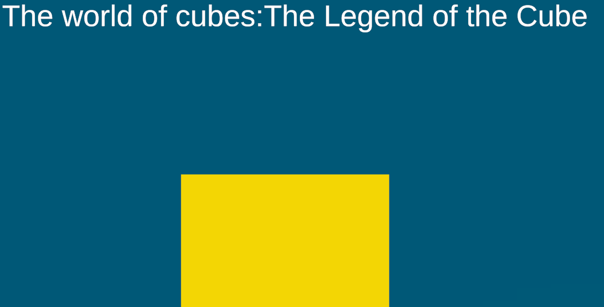 The Legend of the Cube Бета