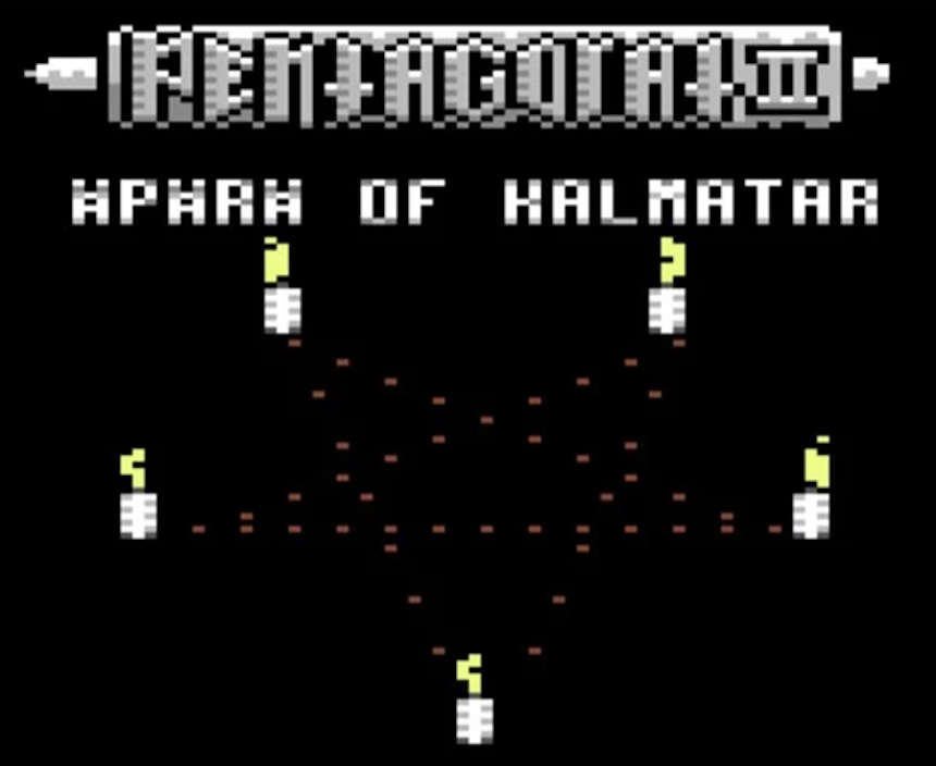 Pentagorat II (C64) cover