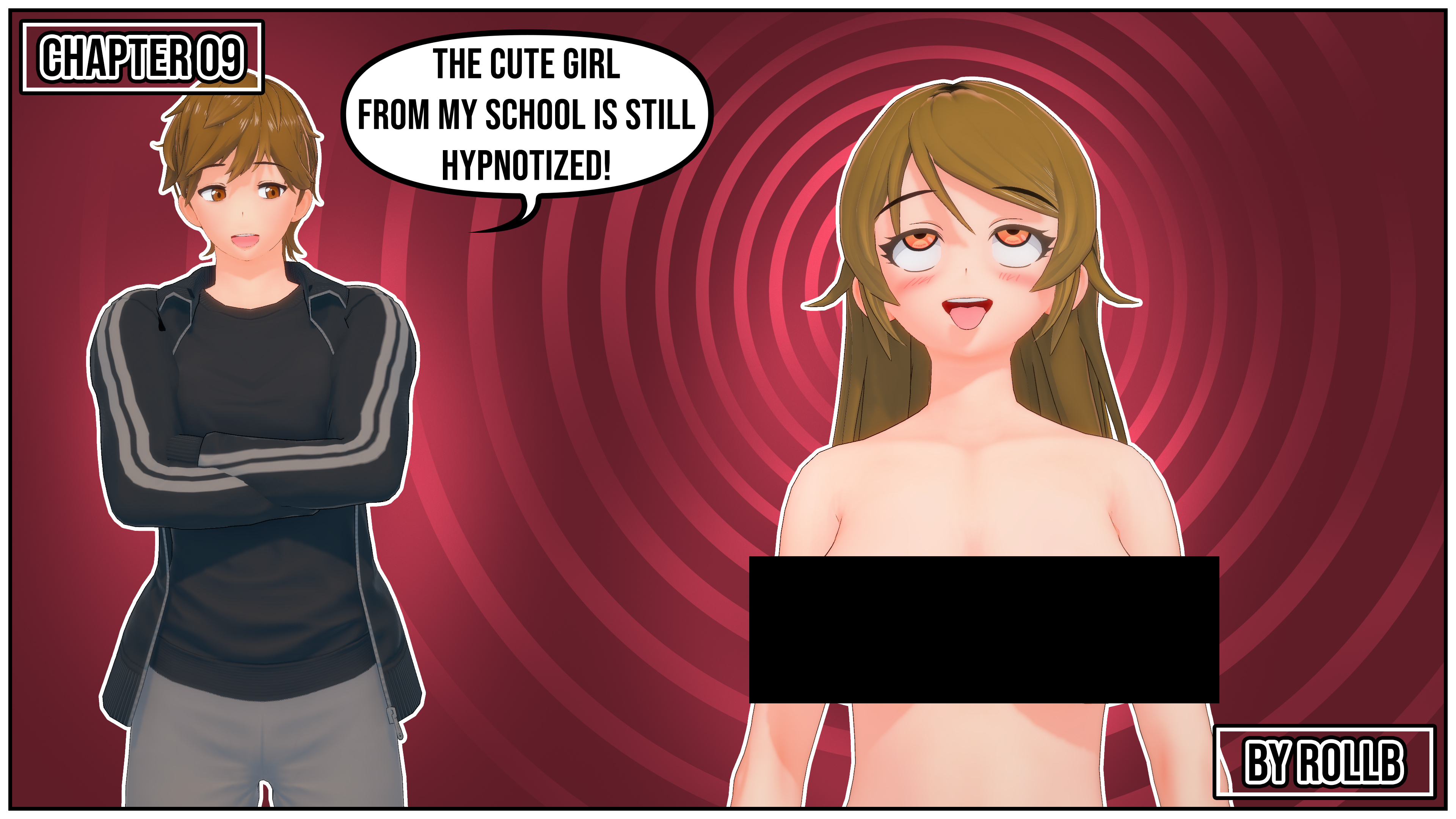 Cover image for The cute girl from my school is still hypnotized! Chapter 09