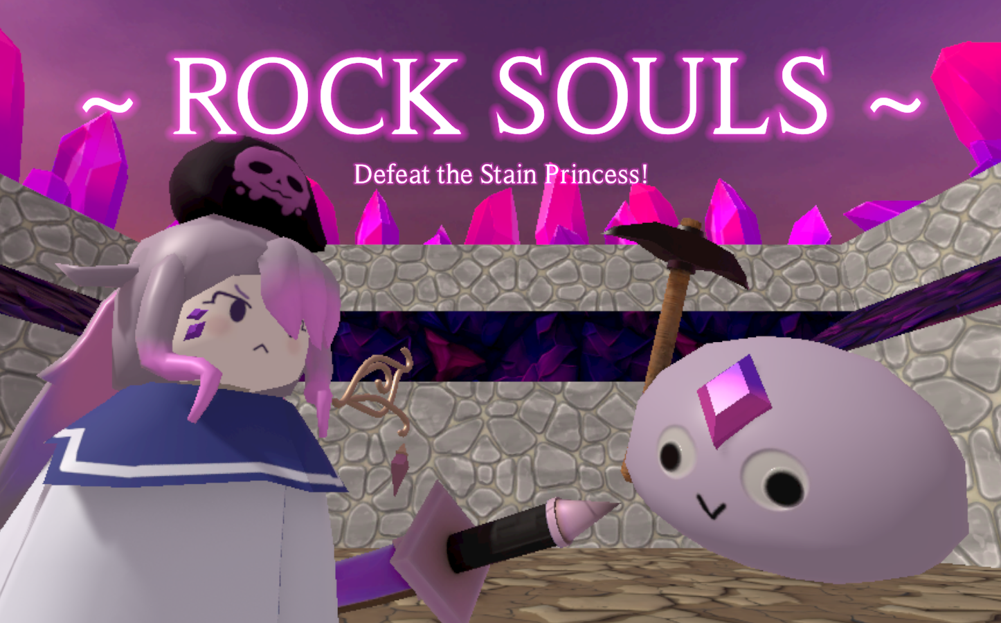 Rock Souls: Defeat the Stain Princess! [Hololive Fangame]