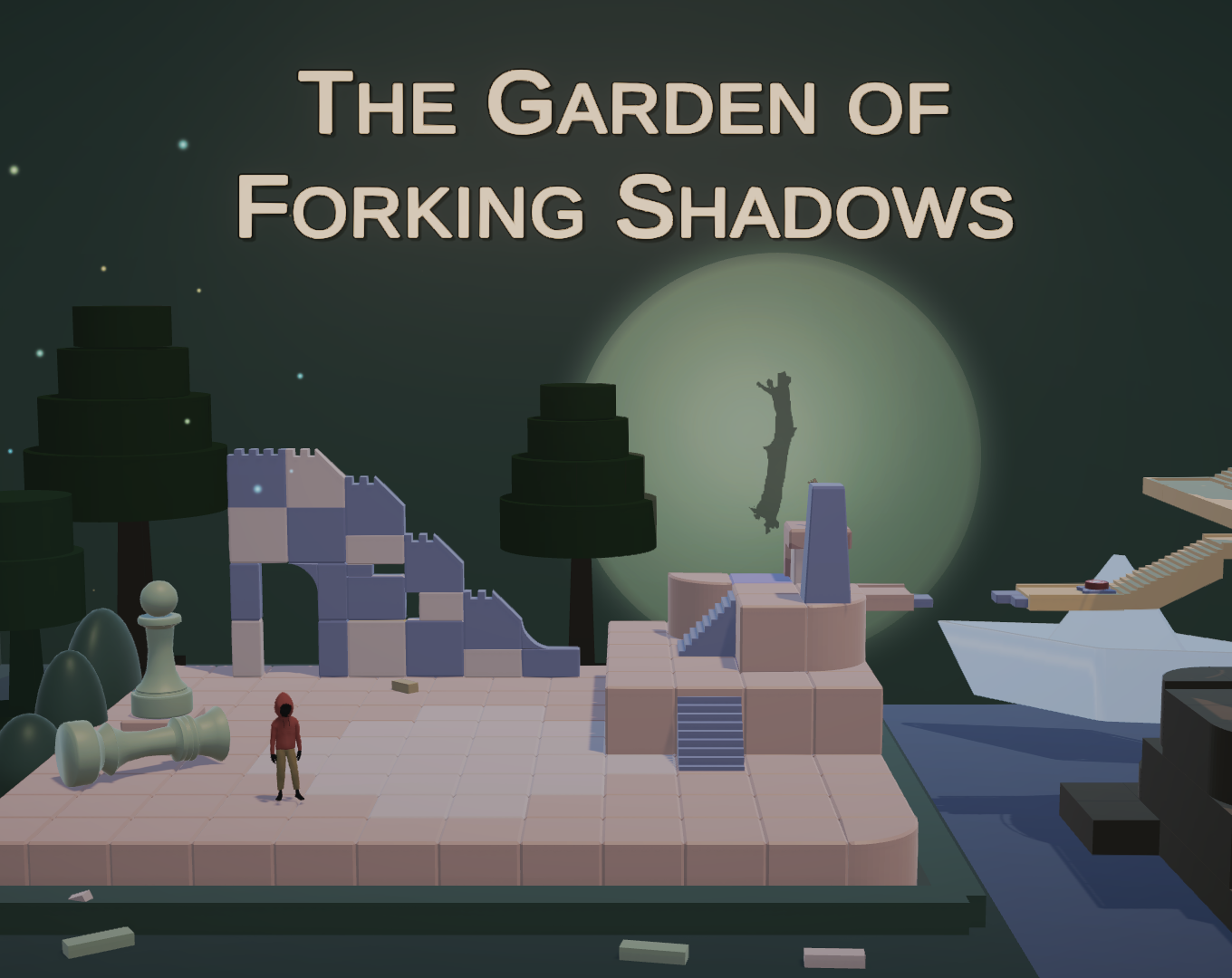 Cover image for The Garden of Forking Shadows