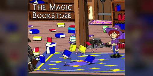 Cover image for The Magic Bookstore
