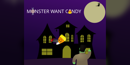 Cover image for Monster Want Candy